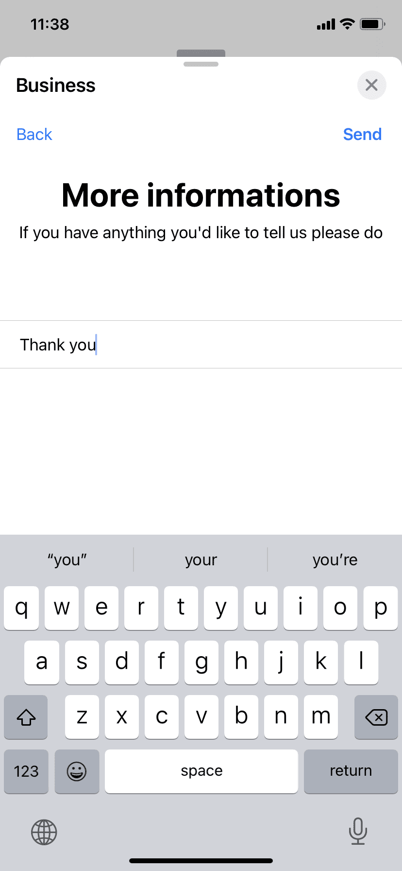 About Apple Form Structured Messages