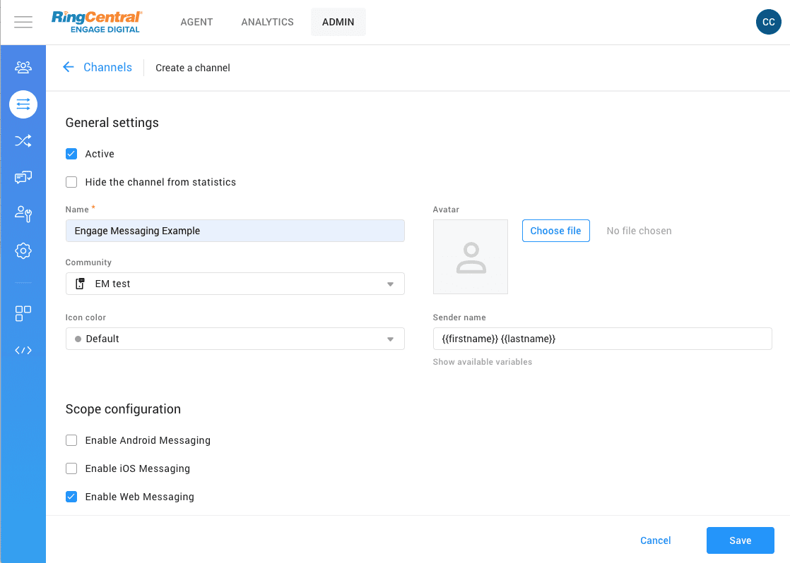 Structured Message Quick Start