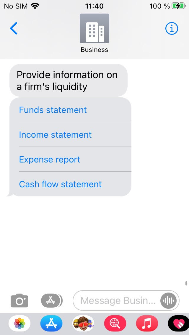 About Select Structured Messages