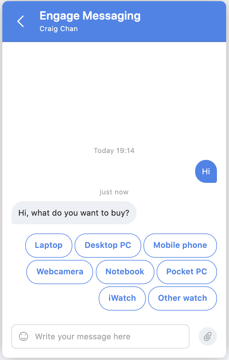 Structured Message Quick Start
