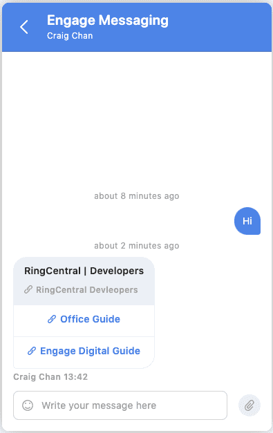 About Template Structured Message