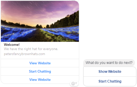 About Template Structured Message