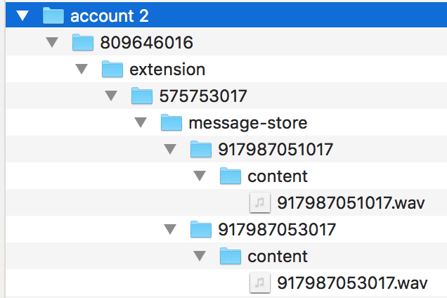 Message Store Exports