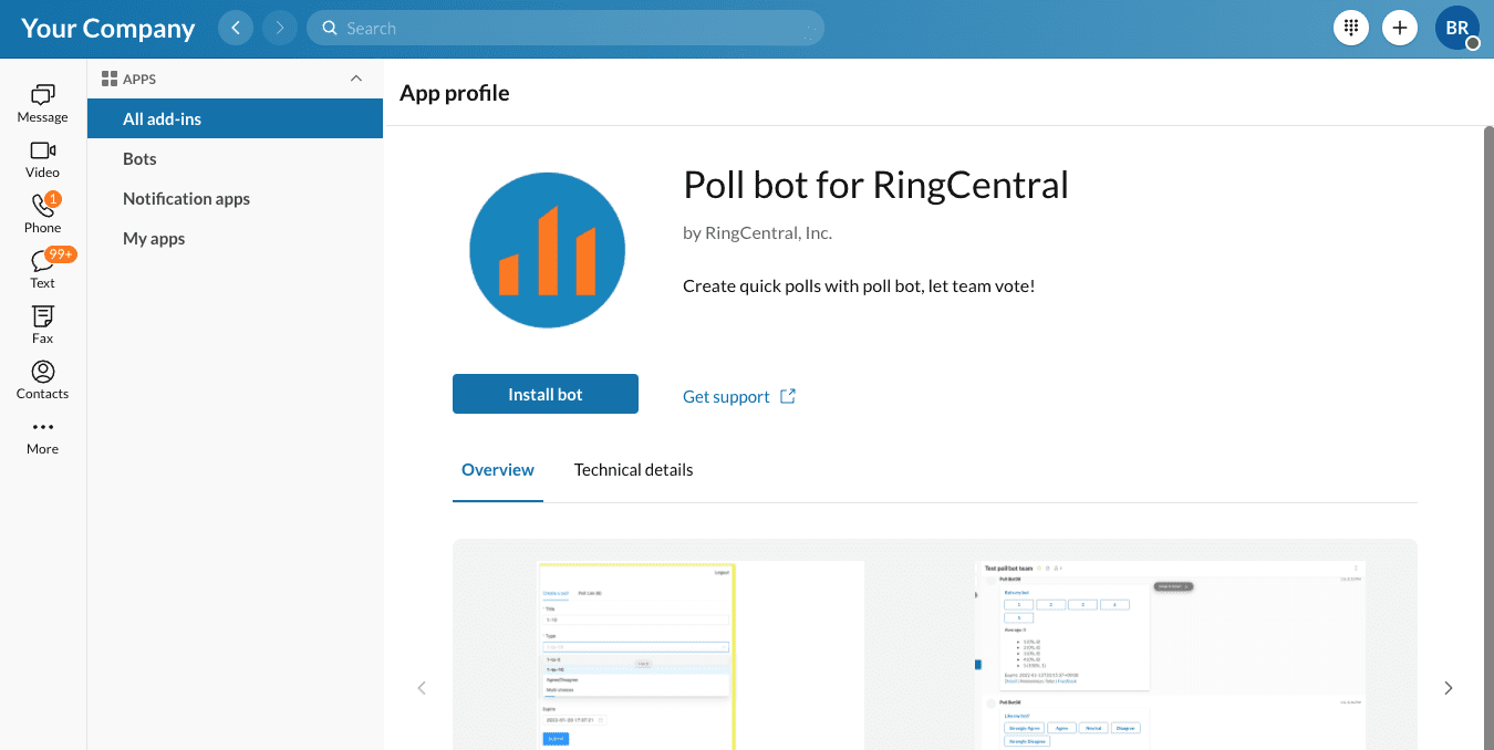 Installing and uninstalling bots
