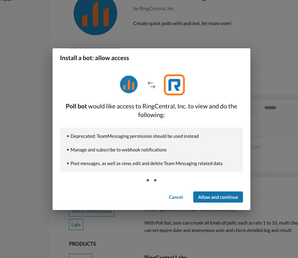 Installing and uninstalling bots